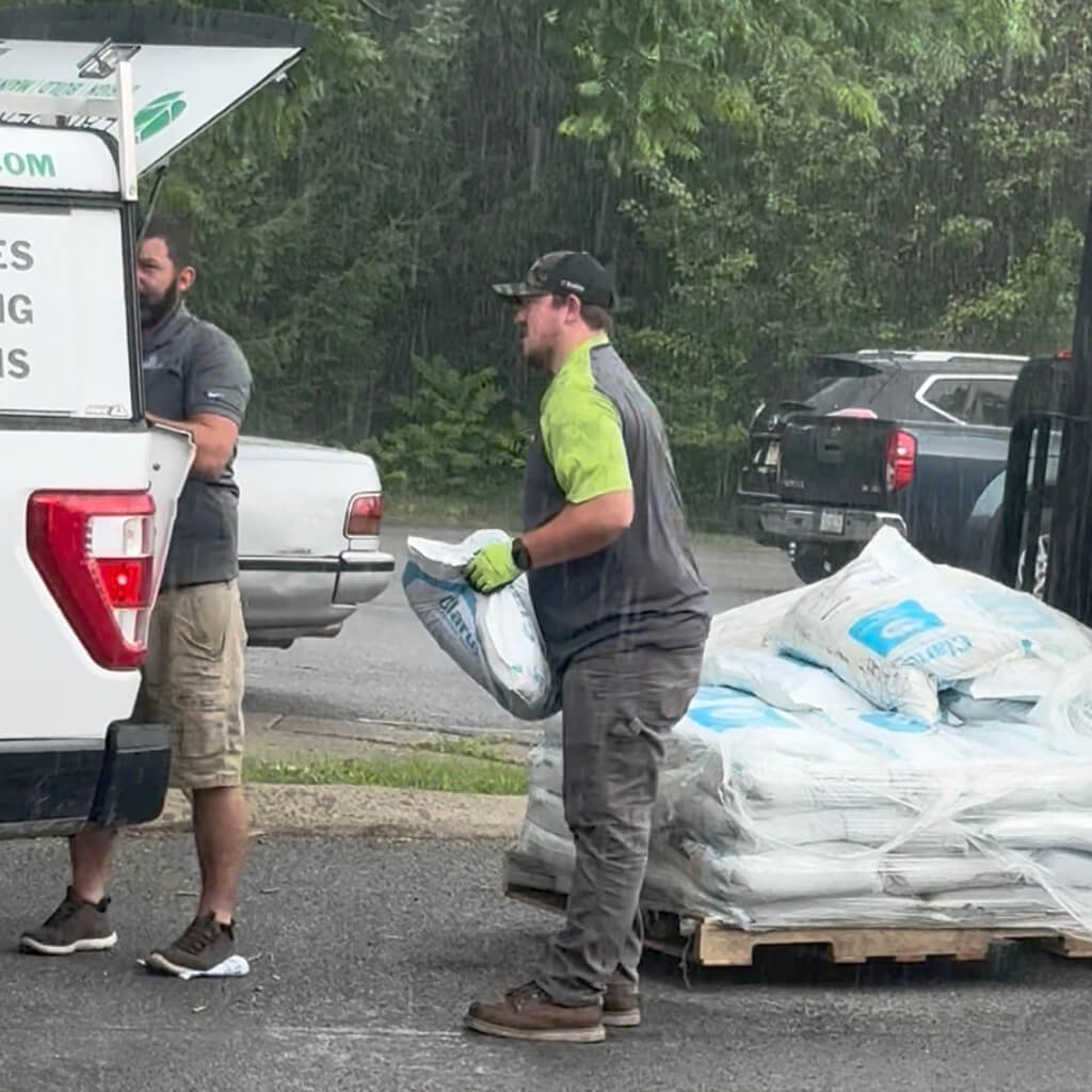 Adam loading in the rain