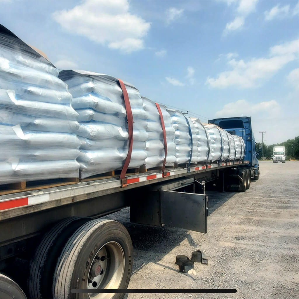 A truckload of Clarus Screamin Green is heading to a distributor